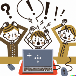 DALL·E 2023-01-20 23.18.01 - people with a computer crisis